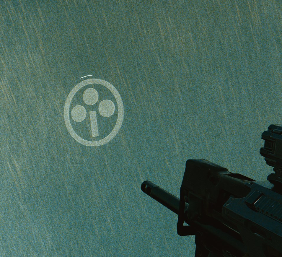 During "Love Like Fire" - before Johnny crosses over the relic to V - the Arasaka logo is shown with disconnected branches.